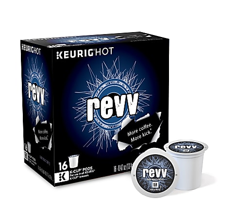 revv® Coffee Single-Serve K-Cup®, Carton Of 16