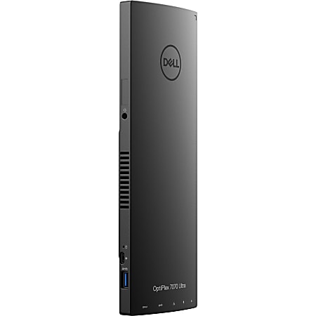 Dell OptiPlex 7070 Ultra - UFF - Core i7 8565U / 1.8 GHz - RAM 16 GB - SSD 256 GB - NVMe, Class 35 - UHD Graphics 620, 802.11ac Wave 2 - Win 10 Pro 64-bit - silver
