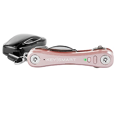 KeySmart Pro Smart Key Holder, Rose Gold