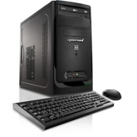 CybertronPC Axis P7 DT3204D Desktop Computer - AMD Athlon 5150 1.60 GHz - 2 GB DDR3 SDRAM - 500 GB HDD - Windows 7 64-bit - Black