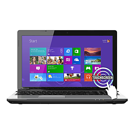 Toshiba Satellite® C55Dt-A5174 Laptop Computer With 15.6" Touch-Screen & AMD A6 Quad-Core Accelerated Processor