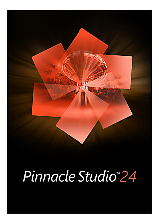 Corel® Pinnacle Studio 24, For Windows®, Disc/Product Key