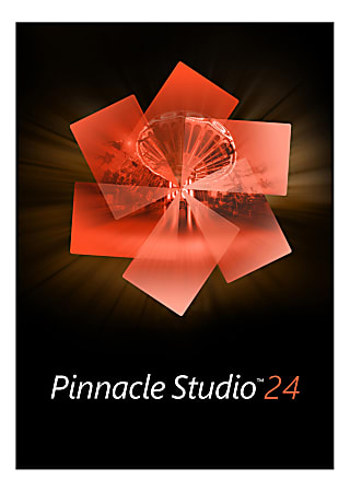 Corel® Pinnacle Studio 24, For Windows®, Disc/Product Key