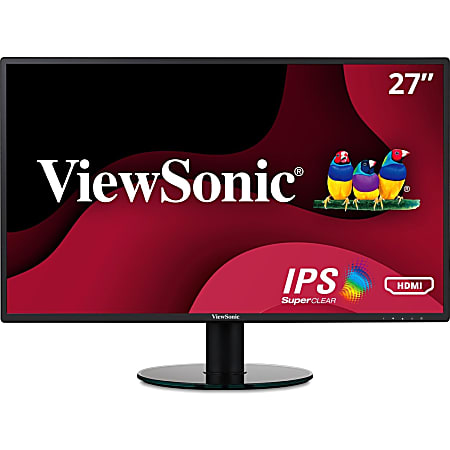 ViewSonic® 27" Full HD LED/LCD Monitor, VA2719-SMH