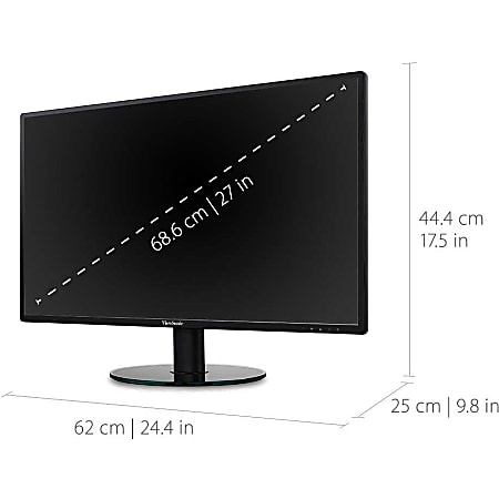 ViewSonic 27 Full HD LEDLCD Monitor VA2719 SMH - Office Depot