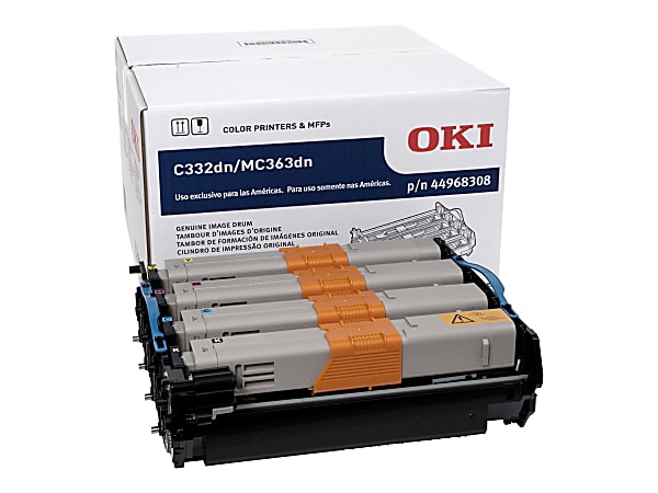 OKI - Color (cyan, magenta, yellow, black) - original - drum kit - for OKI MC363dn; C332dn