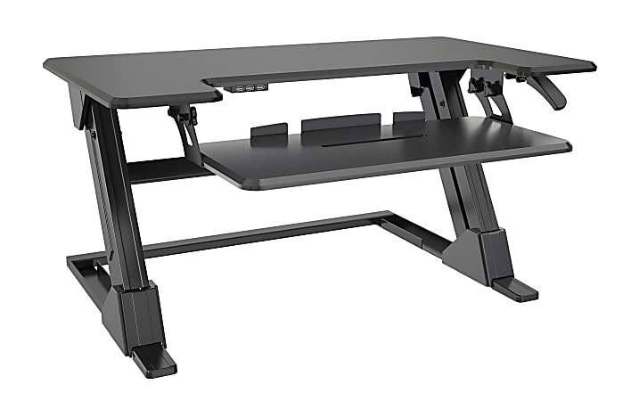 Home depot standing shop desk converter