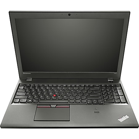 Lenovo ThinkPad T550 20CK000KUS 15.6" LCD Ultrabook - Intel Core i5 i5-5300U Dual-core (2 Core) 2.30 GHz - 8 GB DDR3L SDRAM - 256 GB SSD - Windows 7 Professional 64-bit upgradable to Windows 8.1 Pro - 1920 x 1080 - Black