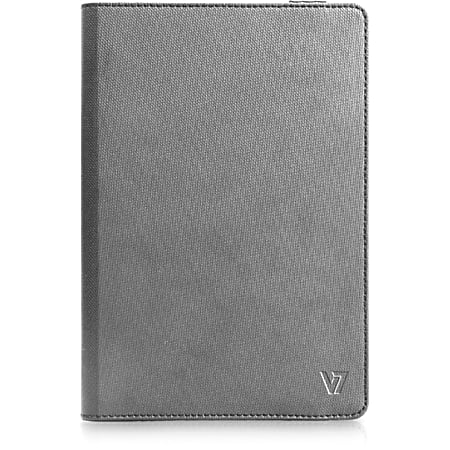 V7 Universal TUC25R-10-GRY-14N Carrying Case (Folio) for 10.1" iPad, Tablet - Gray