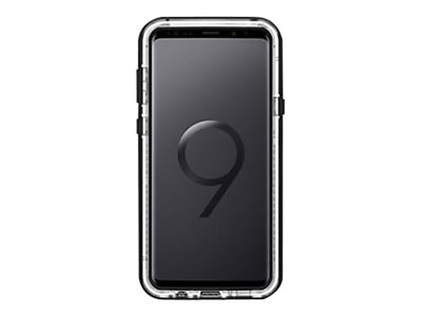 LifeProof NËXT - Back cover for cell phone - black crystal - for Samsung Galaxy S9+