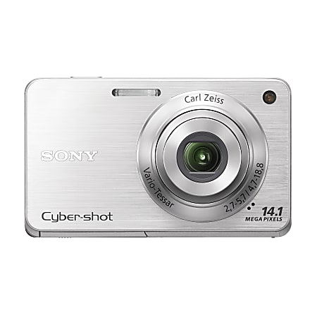 Sony® Cyber-shot® DSC-W560 14.1-Megapixel Digital Camera, Silver