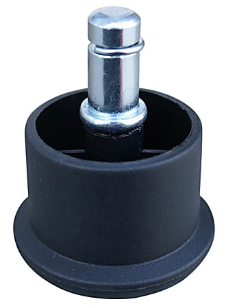 Boss Office Products Chair Glides, Black, Pack Of 5 Glides