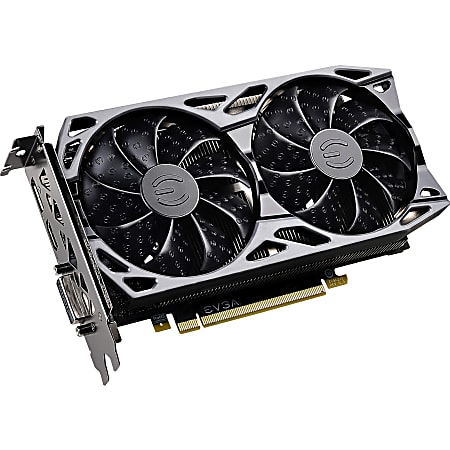 EVGA NVIDIA GeForce GTX 1660 Ti Graphic Card - 6 GB GDDR5 - 1.85 GHz Boost Clock - 192 bit Bus Width - PCI Express 3.0 - DisplayPort - HDMI - DVI