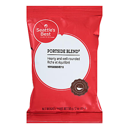Seattle's Best Coffee Portside Blend Coffee Pack - Medium - 2 oz - 18 / Box Seattle's Best Coffee Portside Blend Coffee Pack - Medium - 2 oz - 18 / Box