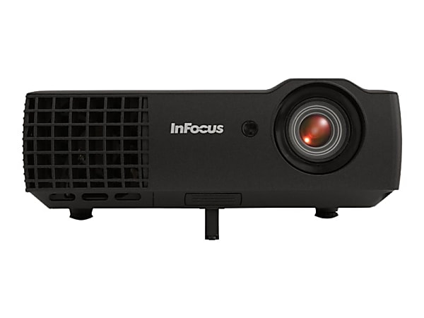 InFocus® IN1118HD 1080p DLP Ultra-Portable Projector, 2400 Lumens, HDMI, 4GB Storage, 3D