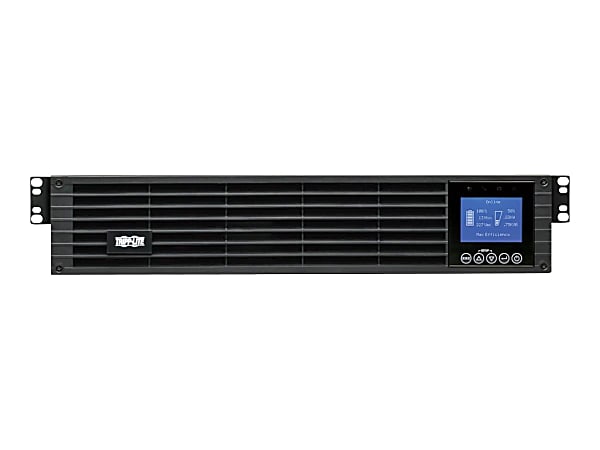 Tripp Lite 208/230V 3000VA 2700W Double-Conversion UPS - 10 Outlets, Extended Run, WEBCARDLX, LCD, USB, DB9, 2U - UPS (rack-mountable) - 14.97 A - AC 200/208/220/230/240 V - 2700 Watt - 3000 VA - 1-phase - RS-232, USB - output connectors: 10 - 2U - 19"