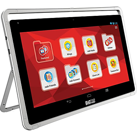 nabi Big Tab BT-NV20A-US All-in-One Computer - NVIDIA Tegra 4 1.60 GHz - 2 GB - 16 GB Flash Memory Capacity - 20" 1600 x 900 Touchscreen Display - Android 4.4.2 KitKat - Desktop - Silver, White