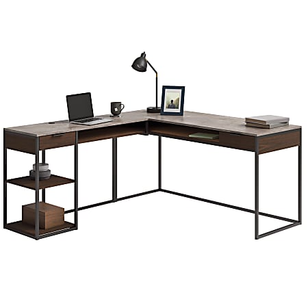 Sauder international lux executive desk discount