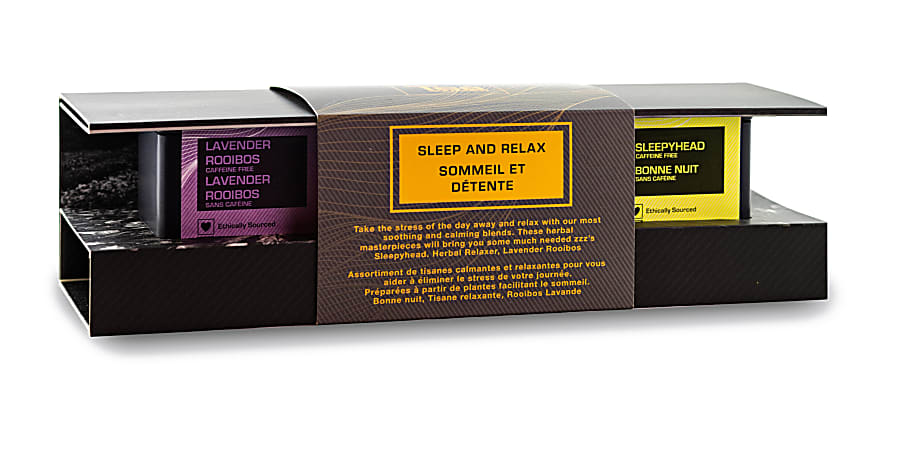 Tea Squared Sleep And Relax Tea Gift Set, Multicolor, Set Of 3 Tea Flavors