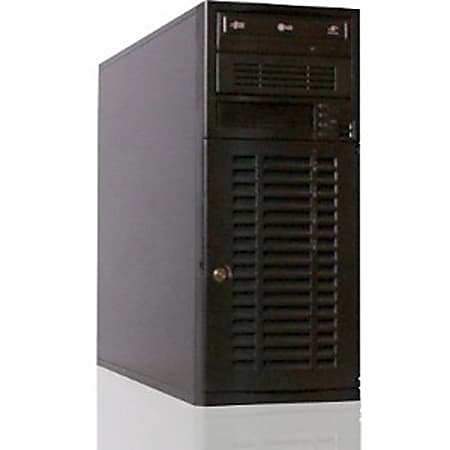 CybertronPC Imperium SVIIB1381 Tower Server - 2 x Intel Xeon E5506 Quad-core (4 Core) 2.13 GHz - 24 GB Installed DDR3 SDRAM - 4 TB (4 x 1 TB) HDD - Serial ATA Controller - 10 RAID Levels - 500 W