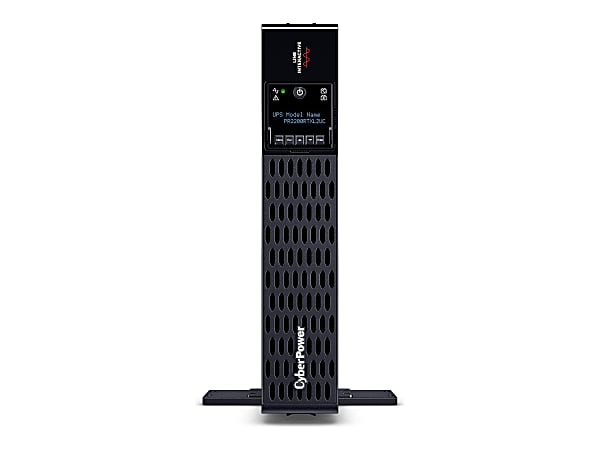 CyberPower Smart App Sinewave PR2200RTXL2U - UPS (rack-mountable / external) - AC 100/110/120/125 V - 2200 Watt - 2200 VA - 9 Ah - USB, serial - output connectors: 8 - active PFC - 2U - black