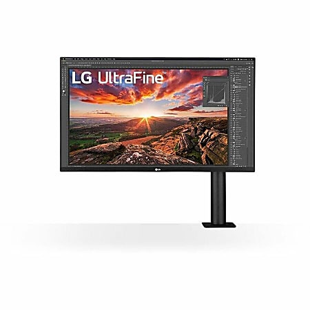 LG UltraFine 32BN88U-B 32" Class 4K UHD LCD Monitor - 16:9 - Textured Black - 31.5" Viewable - In-plane Switching (IPS) Technology - 32BN88UB