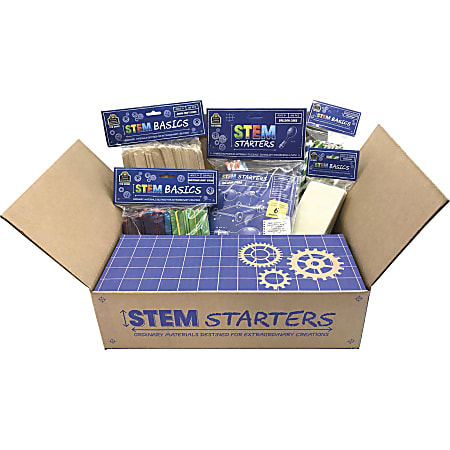 Teacher Created Resources STEM Starters Balloon Car Kit - Project, Student, Education, Craft - 4"Height x 11"Width x 13.50"Length - 1 / Kit - Multi