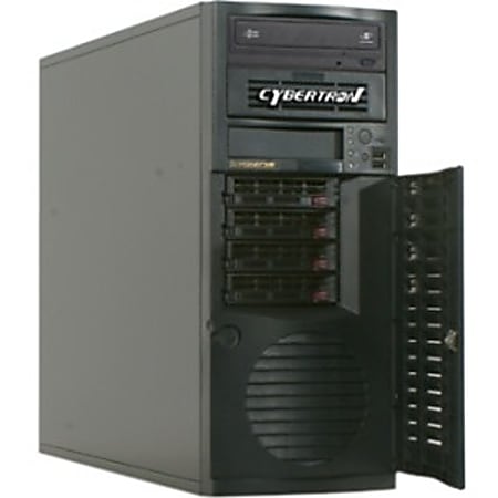 CybertronPC Imperium SVIIB181 Tower Server - 2 x Intel Xeon E5506 Quad-core (4 Core) 2.13 GHz - 8 GB Installed DDR3 SDRAM - 750 GB (3 x 250 GB) HDD - Serial ATA Controller - 5 RAID Levels - 500 W