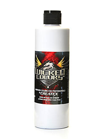 Createx Wicked Colors Airbrush Paint, Detail, 16 Oz, White