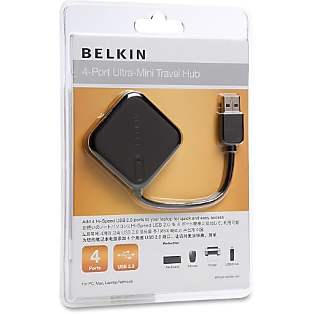 Belkin 4 Port USB 2.0 Ultra Mini Hub