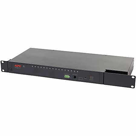 APC by Schneider Electric KVM 2G, Analog, 1 Local User, 16 ports - 16 Computer(s) - 1 Local User(s) - 1600 x 1200 - 16 x Network (RJ-45) - 2 x PS/2 Port - 2 x USB1 x VGA - Rack-mountable - Management Port - 1U