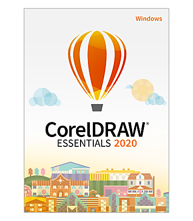 CorelDRAW&reg; Essentials, 2020, For Windows&reg;, CD/Product Key