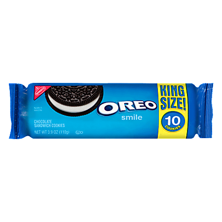 Oreo King Size Cookie Pack, 3.9 Oz