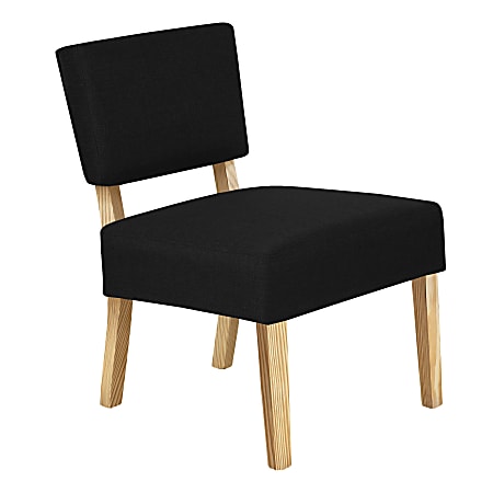 Monarch Specialties Salma Accent Chair, Black