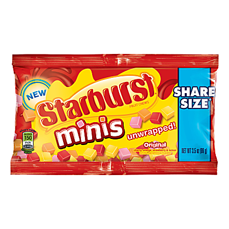 Starburst® Minis King Size, 3.5 Oz Pack