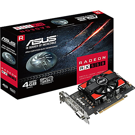 Asus amd rx 550 4gb cheap