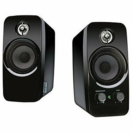 Creative Inspire T10 - Speakers - for PC - 10 Watt (total) - 2-way - glossy black