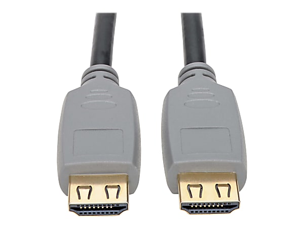 Eaton Tripp Lite Series 4K HDMI Cable (M/M) - 4K 60 Hz, HDR, 4:4:4, Gripping Connectors, Black, 15 ft.