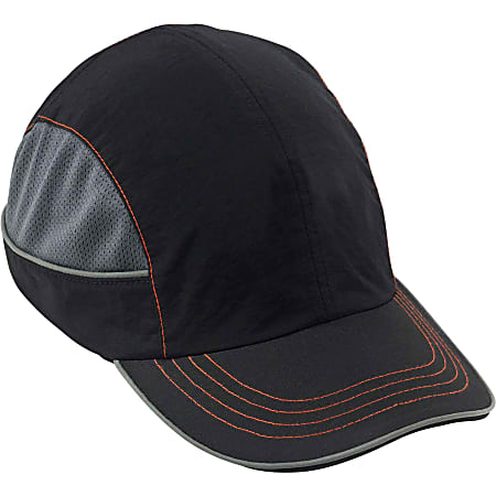 Ergodyne Skullerz® Bump Cap, 8950 Long Brim, Black