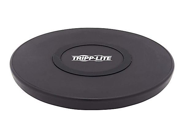 Tripp Lite Wireless Phone Charger - 10W, Qi Certified, Apple and Samsung Compatible, Black - Wireless charging pad - 10 Watt - 1.1 A - black - for P/N: U280-W01-QC3-1, U280-W02-A1C1