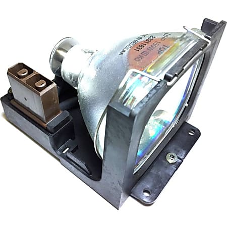Compatible Projector Lamp Replaces Toshiba TLPL6 - Fits in Toshiba TLP-4, TLP-400, TLP-401, TLP-450, TLP-450E, TLP-450J, TLP-450U, TLP-451, TLP-451E, TLP-451J, TLP-451U, TLP-470E, TLP-470J, TLP-470U, TLP-471E, TLP-471J, TLP-471U, TLP-6