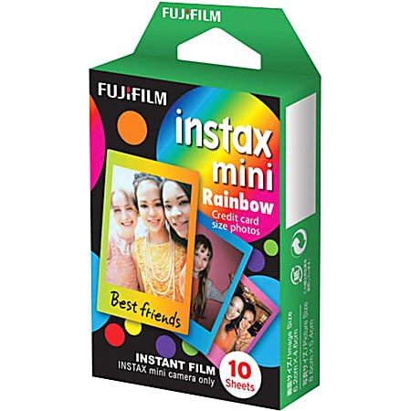 Fujifilm Mini Film Rainbow ISO 800 - Office Depot