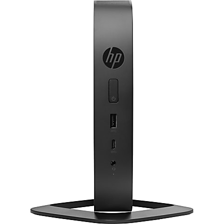 HP t530 Thin Client - AMD G-Series GX-215JJ 1.50 GHz - 4 GB RAM DDR4 SDRAM - 64 GB Flash - AMD Radeon R2E - Gigabit Ethernet - Windows 10 IoT (English) - DisplayPort - Network (RJ-45) - 6 Total USB Port(s) - 2 USB 2.0 Port(s) - 45 W)