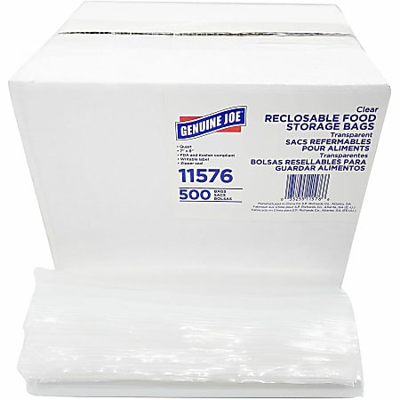 Genuine Joe Food Storage Bags - 7 Genuine Joe Food Storage Bags - 7