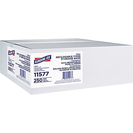 Genuine Joe Food Storage Bags - 1 gal Capacity - 10.56
