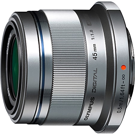Olympus V311030SU000 - 45 mm - f/22 - f/1.8 - Fixed Lens for Micro Four Thirds - 37 mm Attachment - 0.11x Magnification - 1.8" Diameter