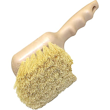 Genuine Joe Tampico Utility Brush Tampico Bristle 8.5 Overall Length 1 ...