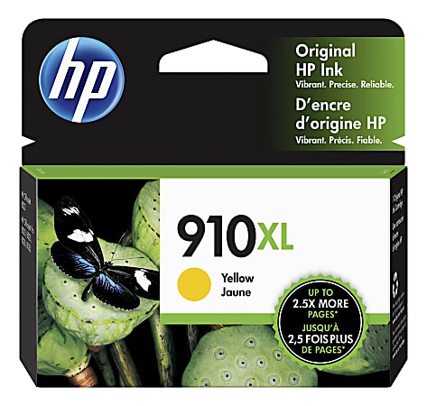 HP 910XL Yellow High-Yield Ink Cartridge