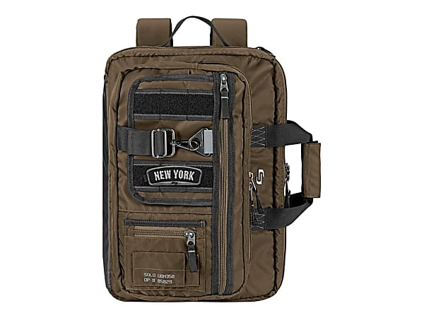 Solo New York Zone Hybrid Briefcase With 15.6 Laptop Pocket 12 H x