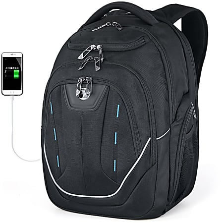 SwissDigital Terabyte Business Backpack With 15.6 Laptop Pocket